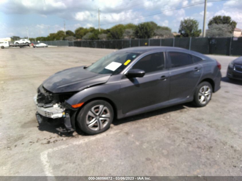 2018 HONDA CIVIC SEDAN LX - 19XFC2F5XJE039560