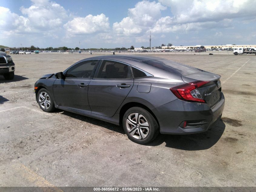 2018 HONDA CIVIC SEDAN LX - 19XFC2F5XJE039560