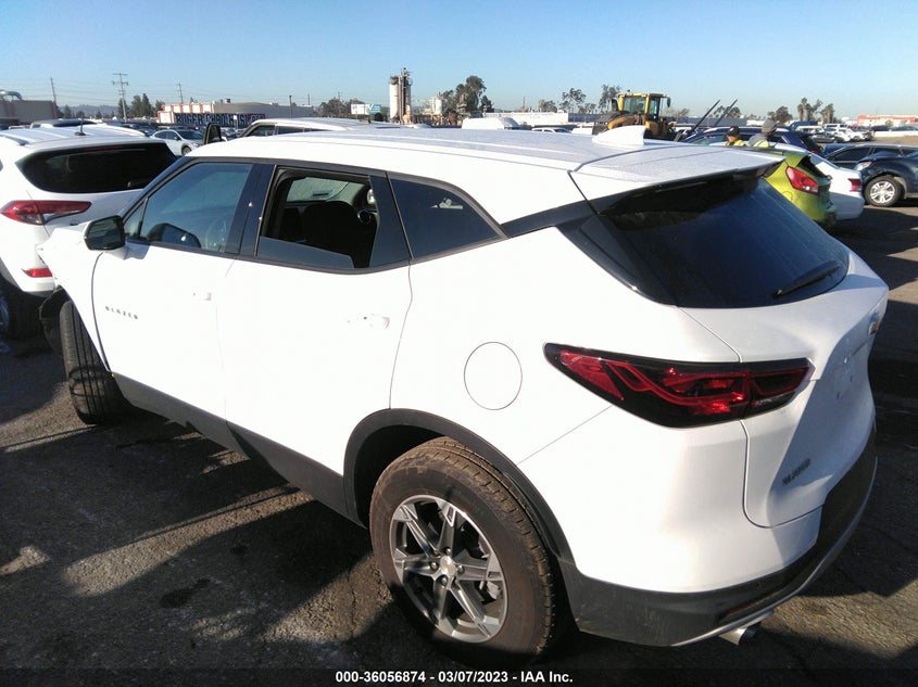 VIN 3GNKBCR46PS103167 2023 CHEVROLET BLAZER LT