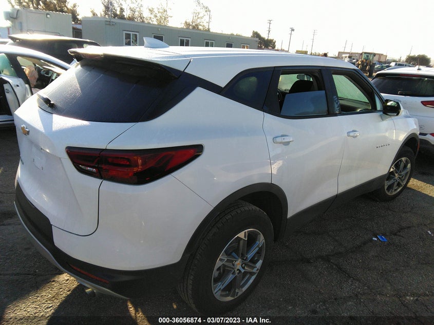 VIN 3GNKBCR46PS103167 2023 CHEVROLET BLAZER LT