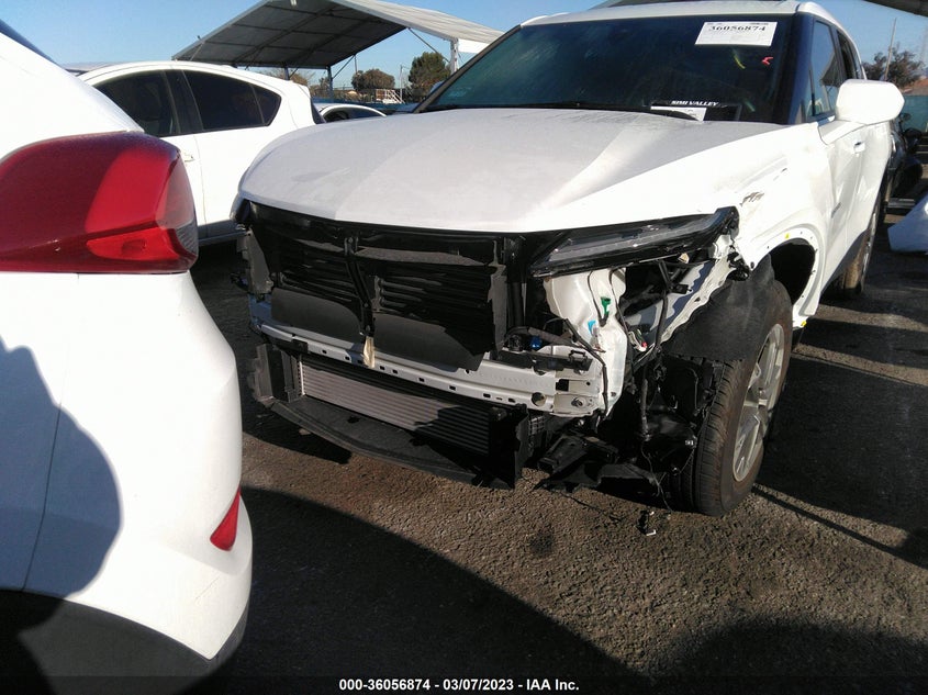 VIN 3GNKBCR46PS103167 2023 CHEVROLET BLAZER LT