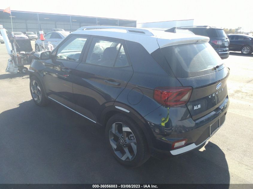 2022 HYUNDAI VENUE LIMITED - KMHRC8A30NU135397