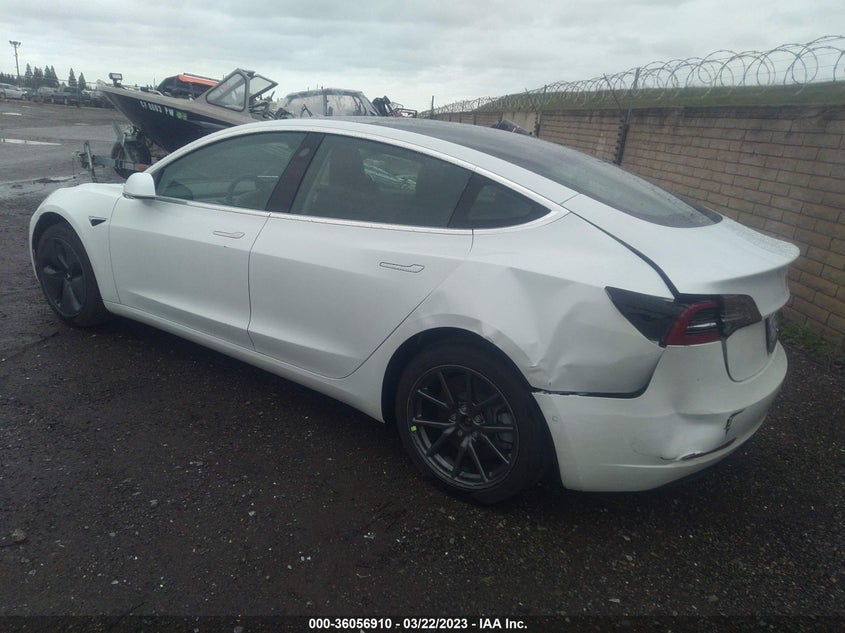 VIN 5YJ3E1EB2LF787151 2020 TESLA MODEL 3 LONG RANGE
