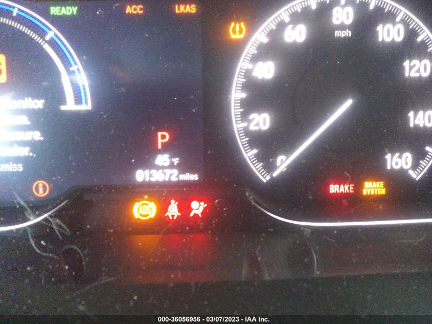 2022 HONDA INSIGHT EX - 19XZE4F50NE004177