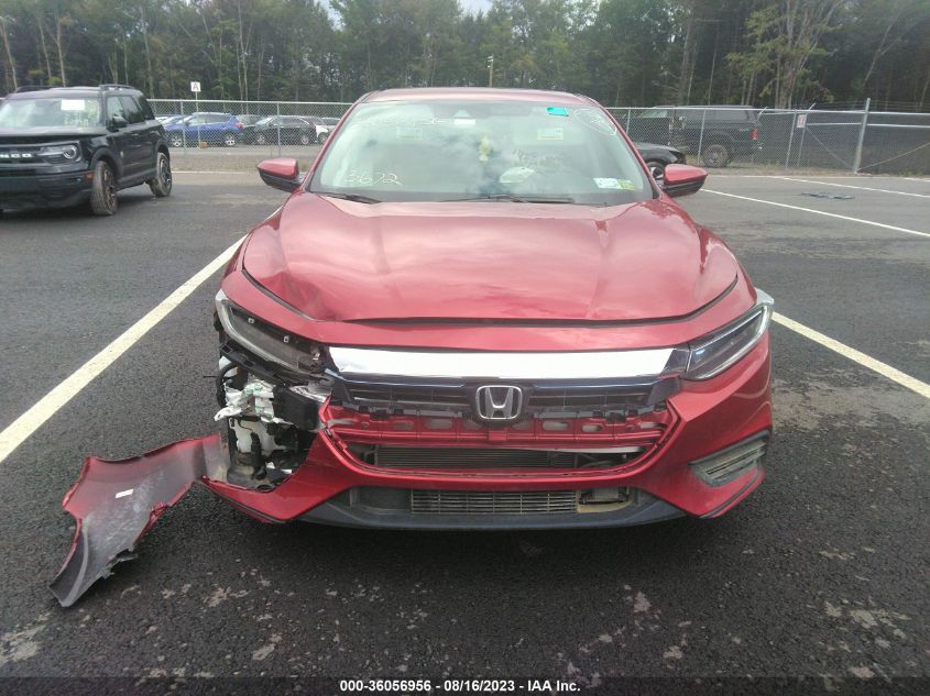 2022 HONDA INSIGHT EX - 19XZE4F50NE004177