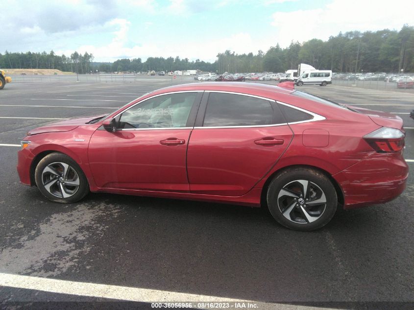 2022 HONDA INSIGHT EX - 19XZE4F50NE004177