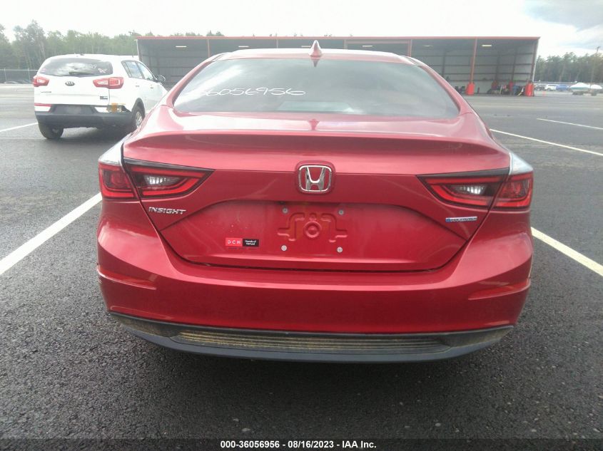 2022 HONDA INSIGHT EX - 19XZE4F50NE004177