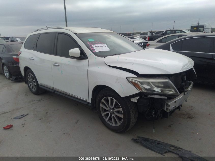 2015 NISSAN PATHFINDER SL - 5N1AR2MN1FC666556