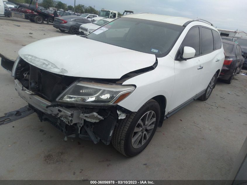 2015 NISSAN PATHFINDER SL - 5N1AR2MN1FC666556
