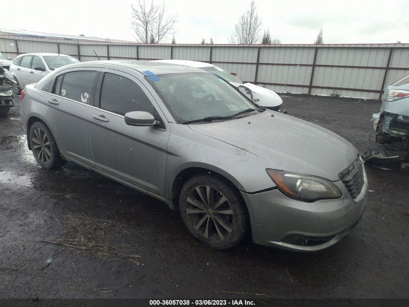 2013 CHRYSLER 200 TOURING - 1C3CCBBBXDN514062