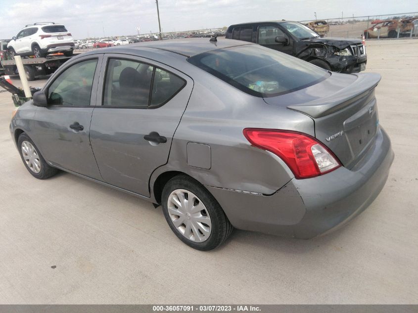 2014 NISSAN VERSA S PLUS - 3N1CN7AP4EL812353