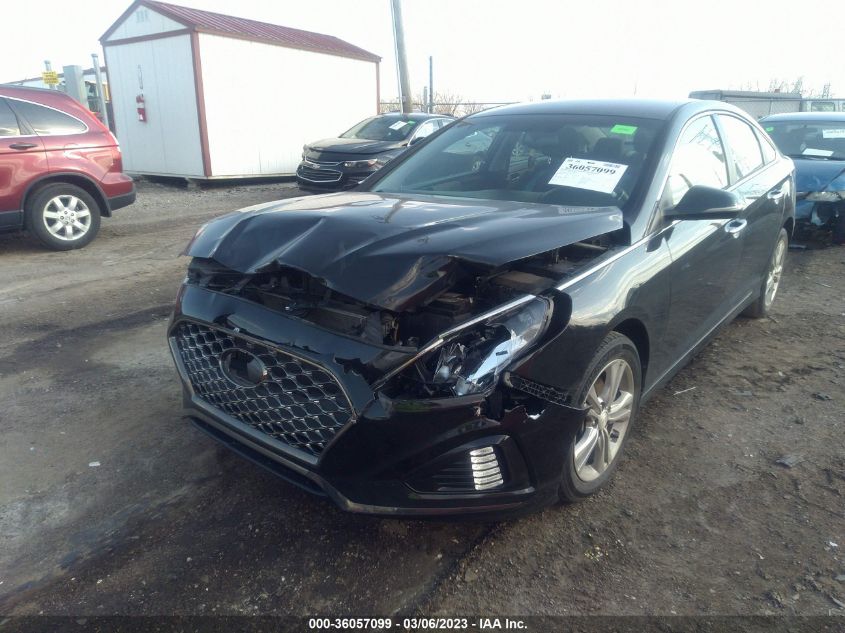 2018 HYUNDAI SONATA SEL+ - 5NPE34AF3JH727483