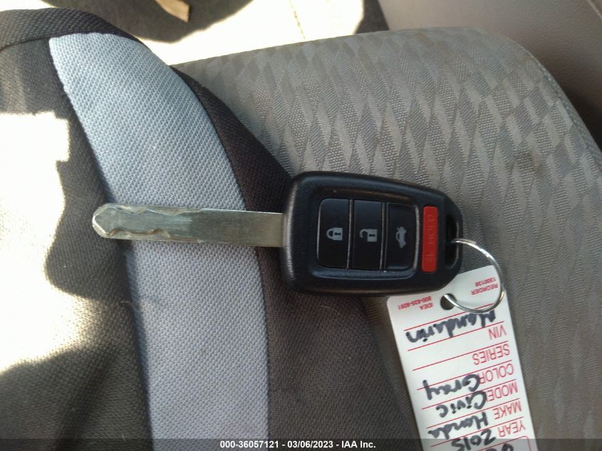 2015 HONDA CIVIC SEDAN LX - 19XFB2F58FE106215
