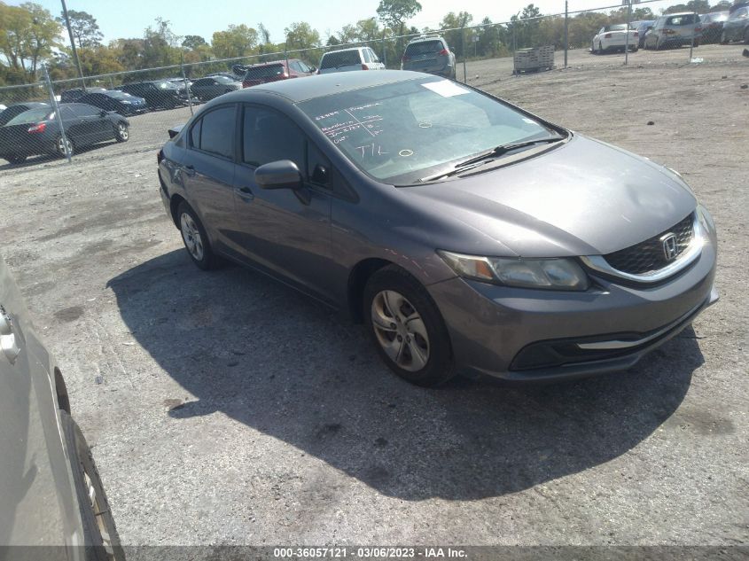 2015 HONDA CIVIC SEDAN LX - 19XFB2F58FE106215