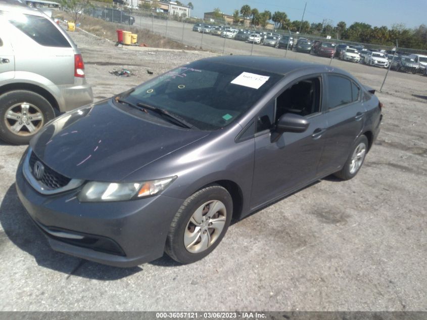 2015 HONDA CIVIC SEDAN LX - 19XFB2F58FE106215