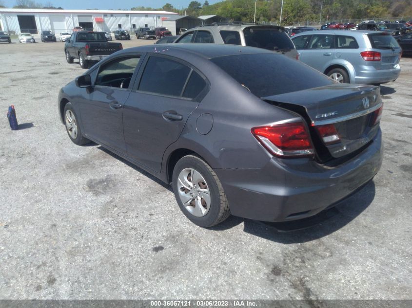 2015 HONDA CIVIC SEDAN LX - 19XFB2F58FE106215