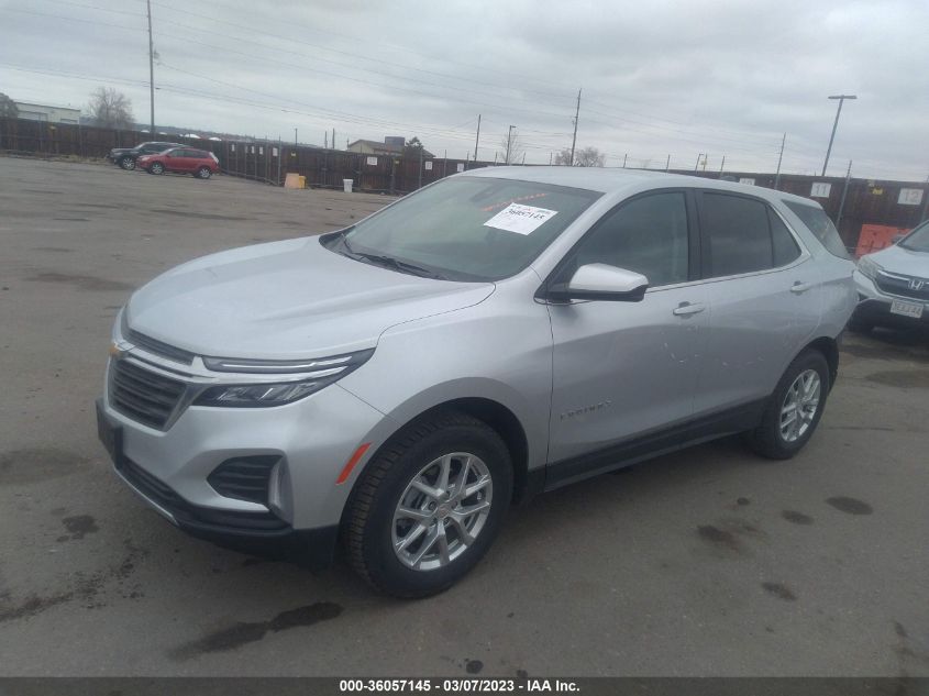 2022 CHEVROLET EQUINOX LT - 3GNAXUEV5NL171890