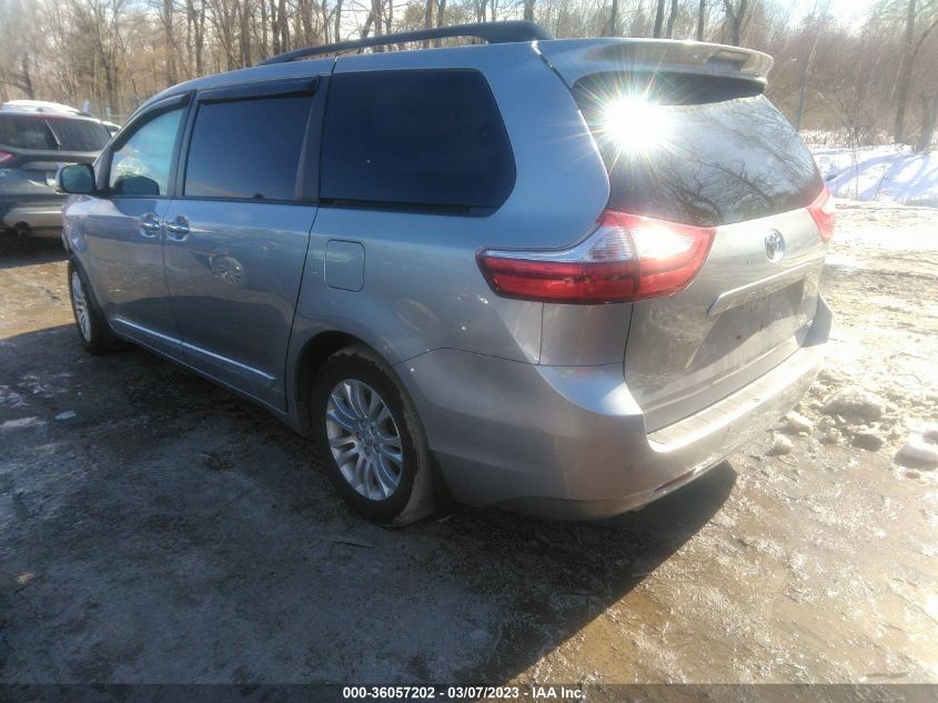 2017 TOYOTA SIENNA XLE AUTO ACCESS - 5TDYZ3DC9HS801646
