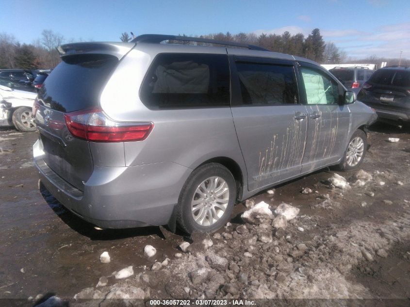 2017 TOYOTA SIENNA XLE AUTO ACCESS - 5TDYZ3DC9HS801646