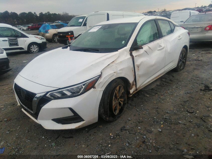 2022 NISSAN SENTRA SV - 3N1AB8CVXNY285214