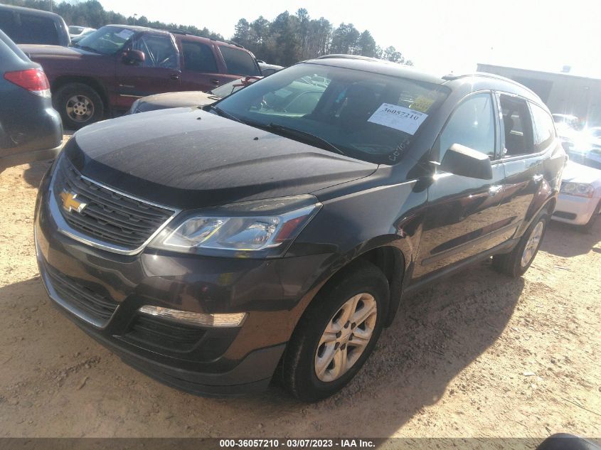 2014 CHEVROLET TRAVERSE LS - 1GNKRFKD1EJ282773