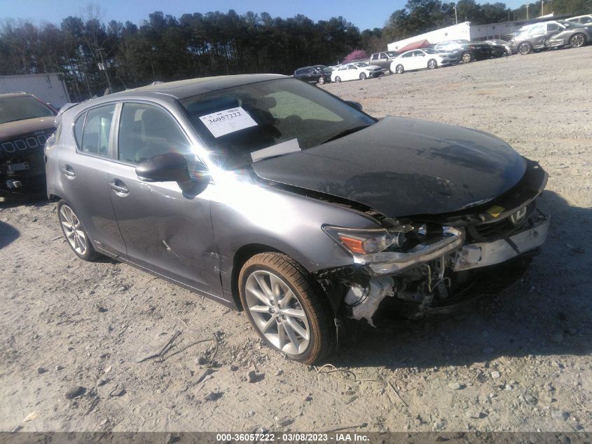2013 LEXUS CT 200H HYBRID - JTHKD5BH4D2152854