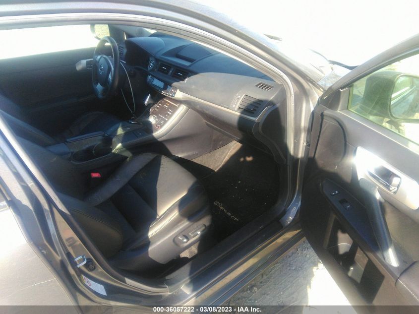 2013 LEXUS CT 200H HYBRID - JTHKD5BH4D2152854