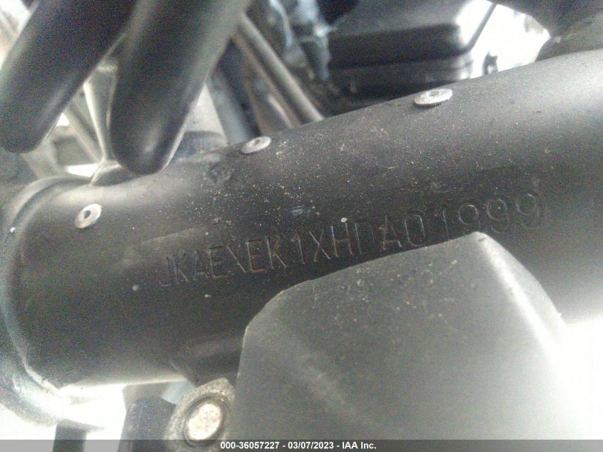 2017 KAWASAKI EX650 F - JKAEXEK1XHDA01999
