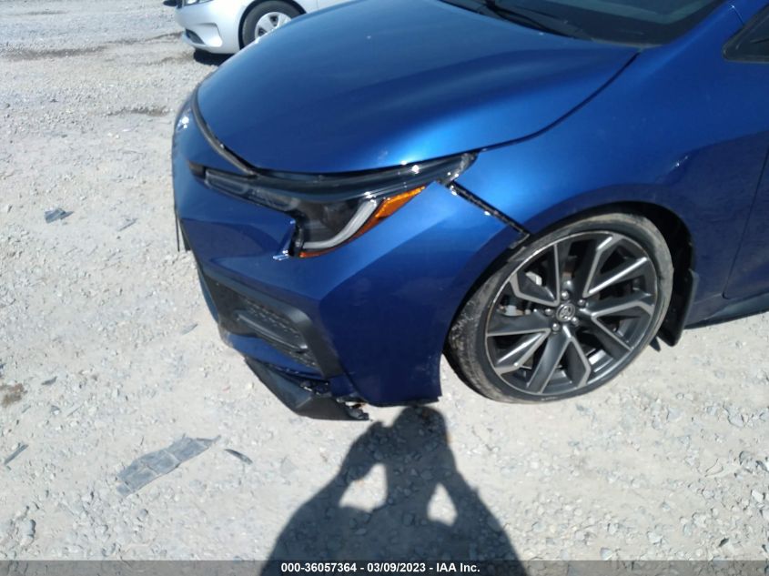 2020 TOYOTA COROLLA SE/NIGHTSHADE - 5YFS4RCE1LP012838