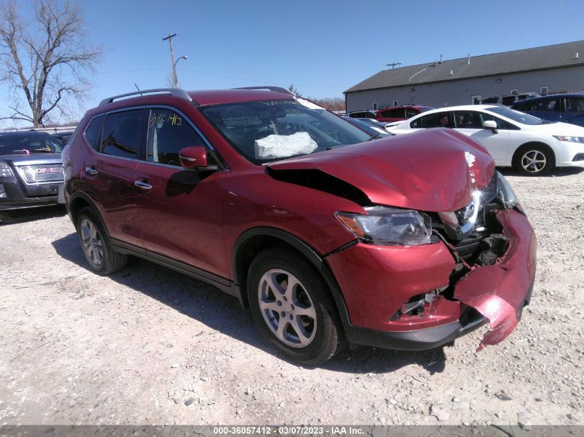 2015 NISSAN ROGUE SV - KNMAT2MT9FP561681