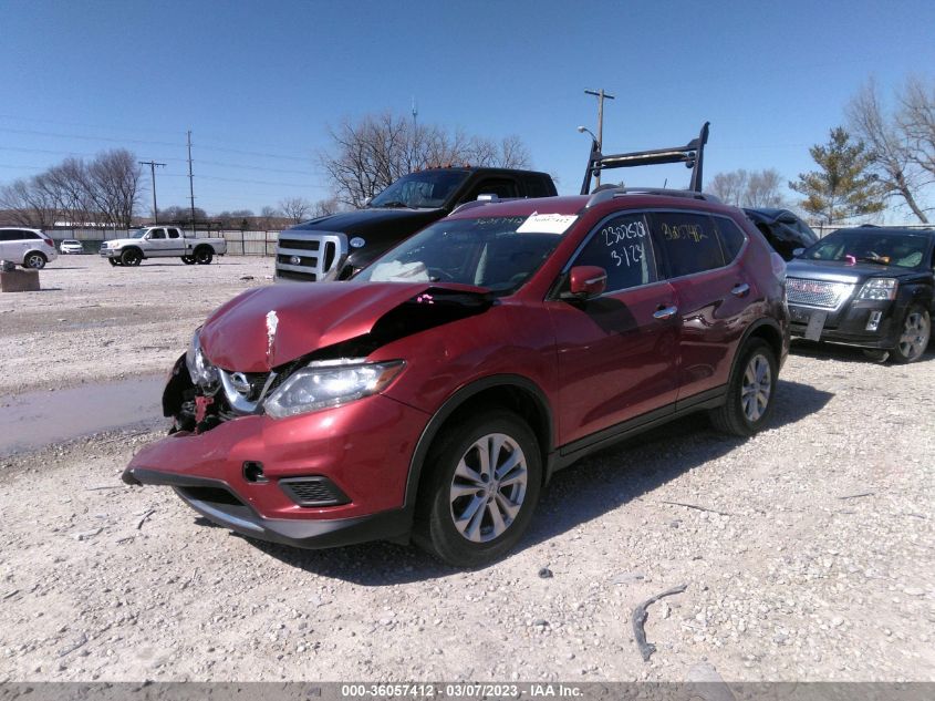 2015 NISSAN ROGUE SV - KNMAT2MT9FP561681
