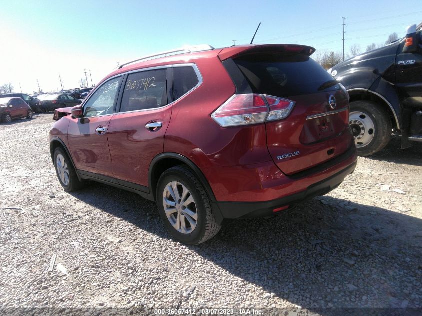 2015 NISSAN ROGUE SV - KNMAT2MT9FP561681