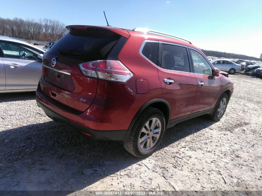 2015 NISSAN ROGUE SV - KNMAT2MT9FP561681