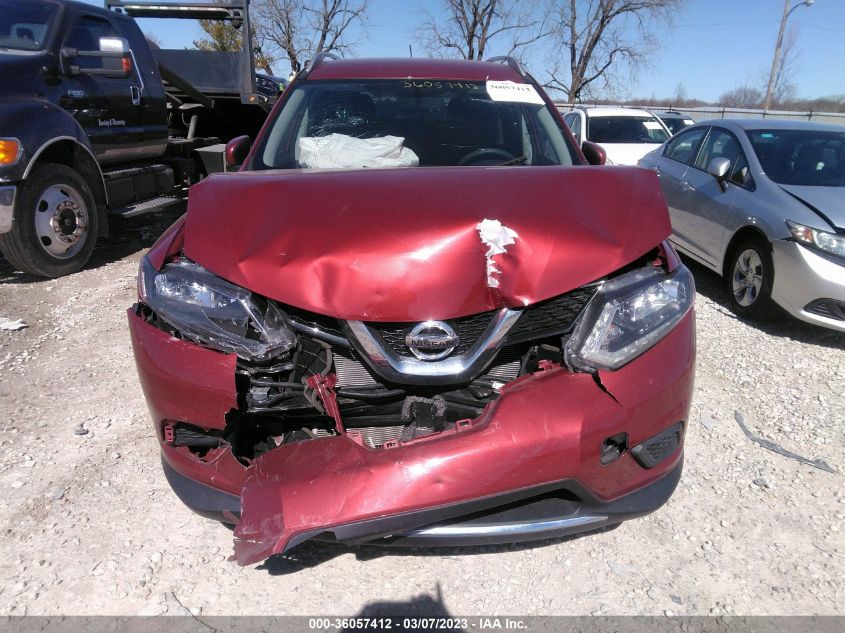 2015 NISSAN ROGUE SV - KNMAT2MT9FP561681
