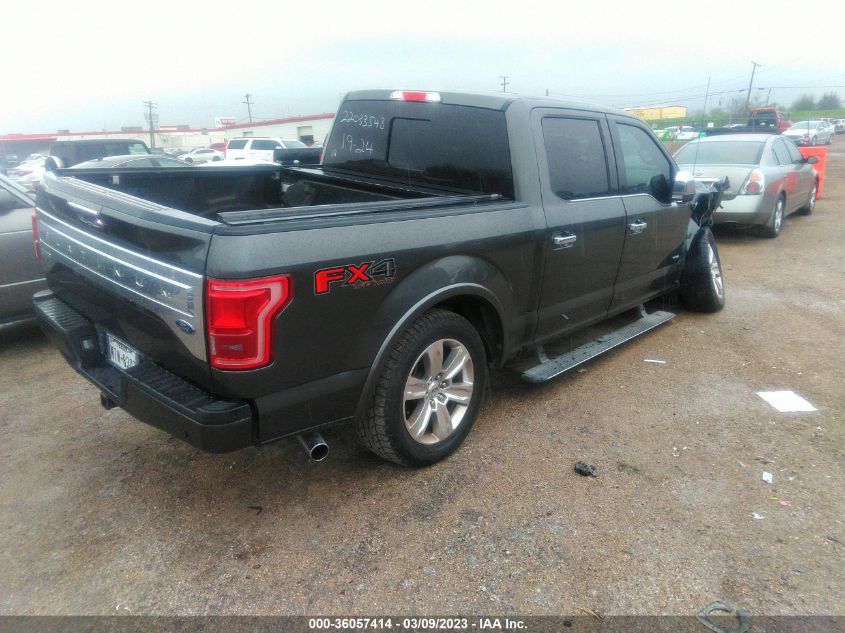 2015 FORD F-150 XLT/XL/LARIAT/PLATINUM - 1FTEW1EG3FFC92362