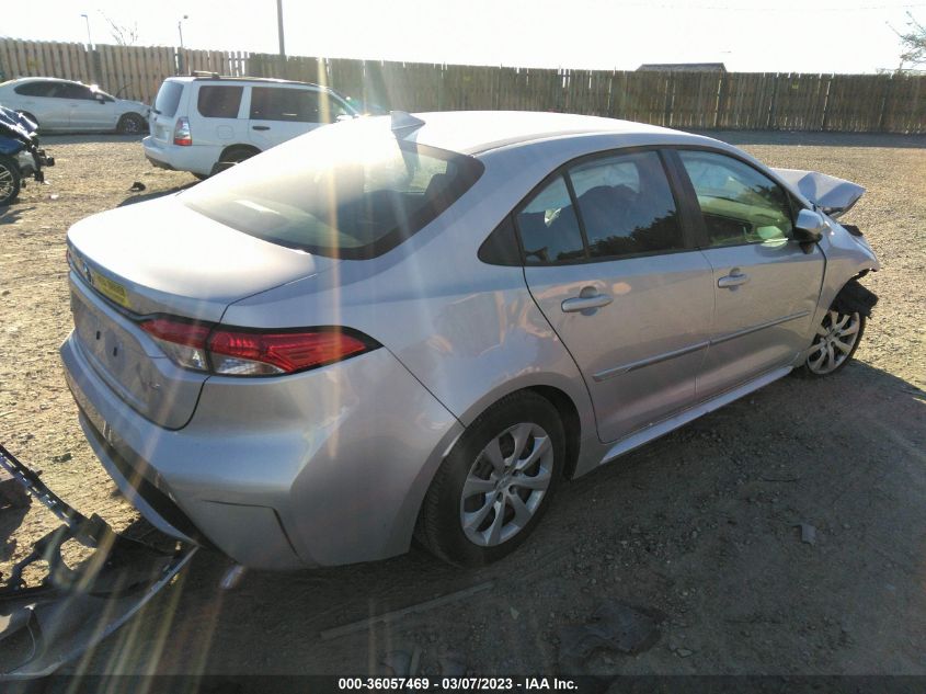 2022 TOYOTA COROLLA LE - 5YFEPMAE1NP376626