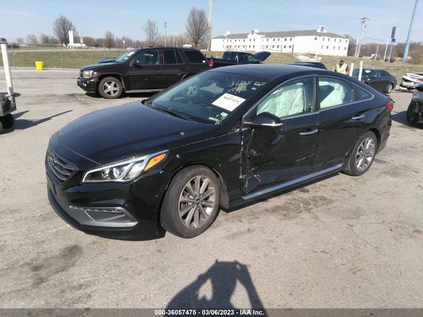 2016 HYUNDAI SONATA 2.4L LIMITED - 5NPE34AF2GH401294