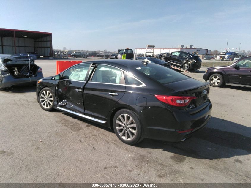 2016 HYUNDAI SONATA 2.4L LIMITED - 5NPE34AF2GH401294