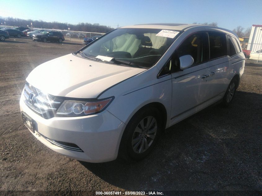 2016 HONDA ODYSSEY EX-L - 5FNRL5H68GB054498