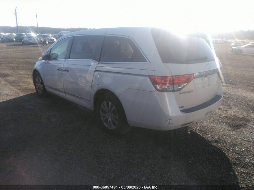 2016 HONDA ODYSSEY EX-L - 5FNRL5H68GB054498