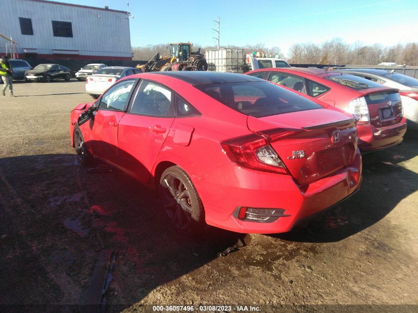 2019 HONDA CIVIC SEDAN SPORT - 2HGFC2F83KH516587