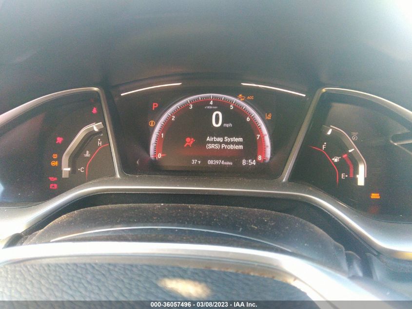 2019 HONDA CIVIC SEDAN SPORT - 2HGFC2F83KH516587