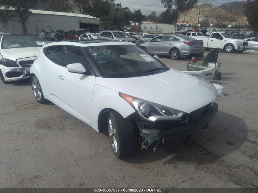 2016 HYUNDAI VELOSTER - KMHTC6AD1GU291731