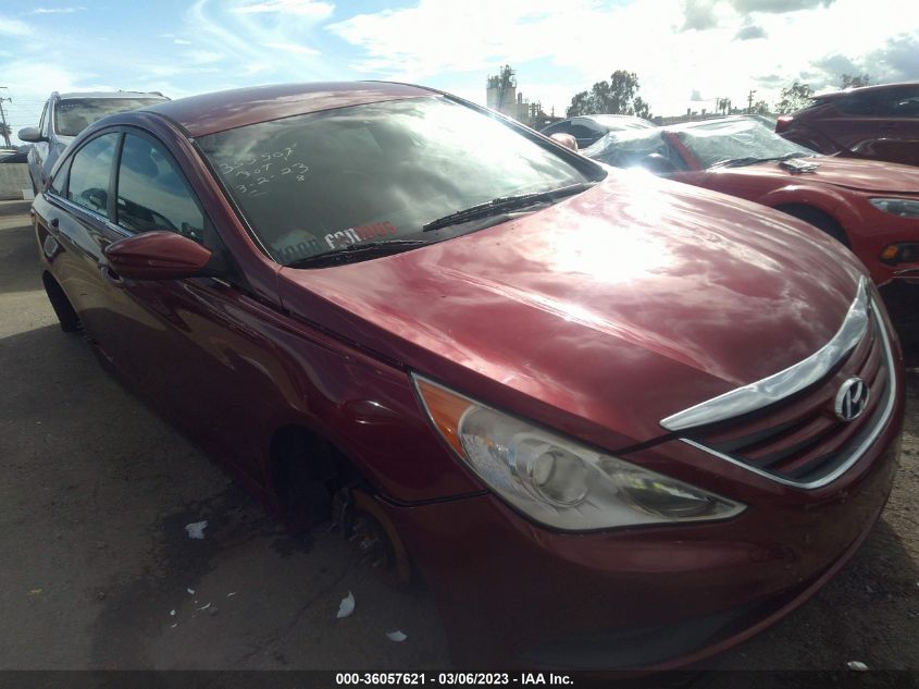 2014 HYUNDAI SONATA GLS - 5NPEB4AC7EH815497