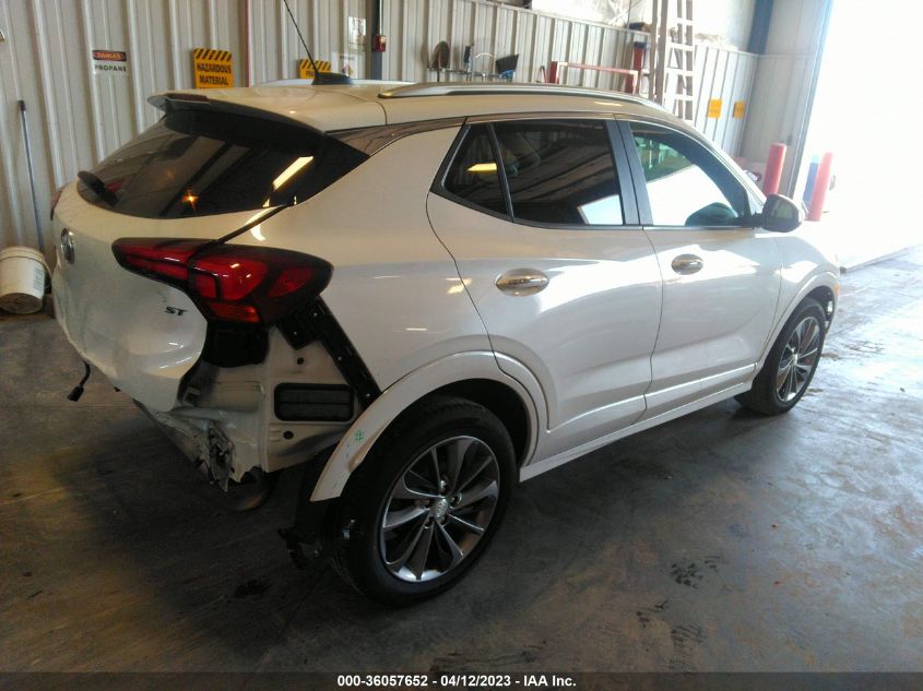 2021 BUICK ENCORE GX SELECT - KL4MMDS21MB055301