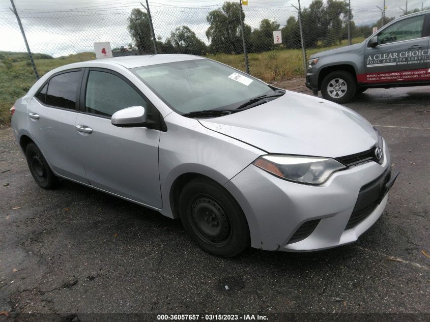 2015 TOYOTA COROLLA L/LE/S/S PLUS/LE PLUS - 5YFBURHE0FP279255