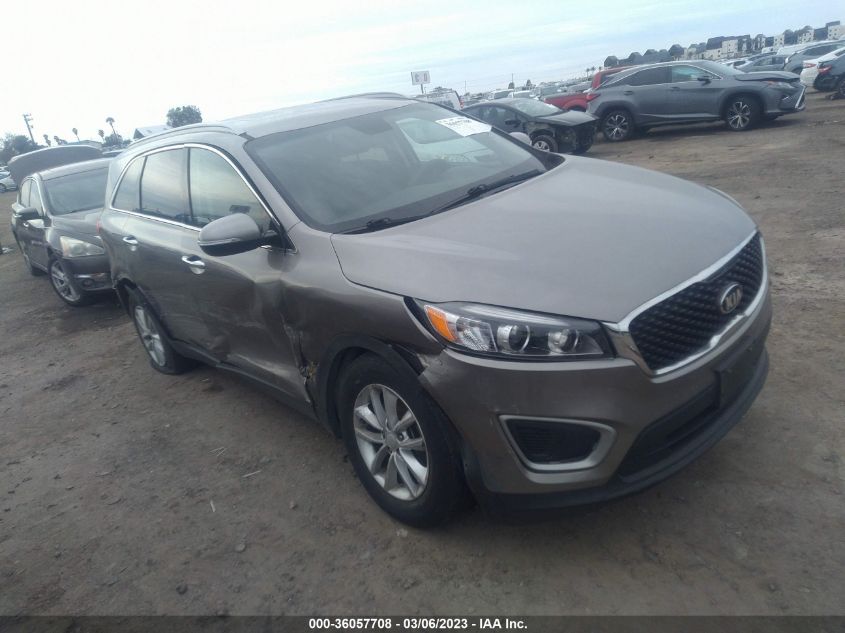 2018 KIA SORENTO LX V6 - 5XYPG4A54JG360704