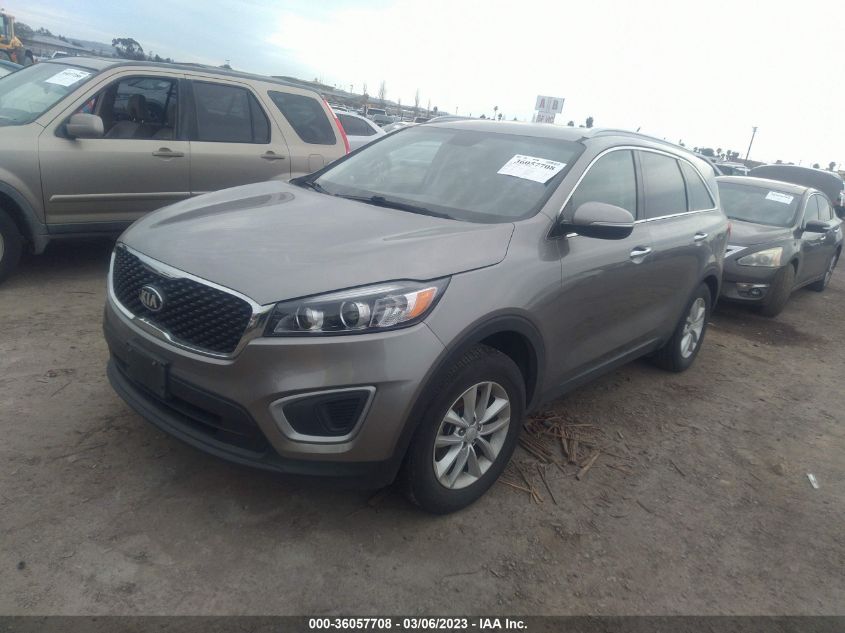 2018 KIA SORENTO LX V6 - 5XYPG4A54JG360704