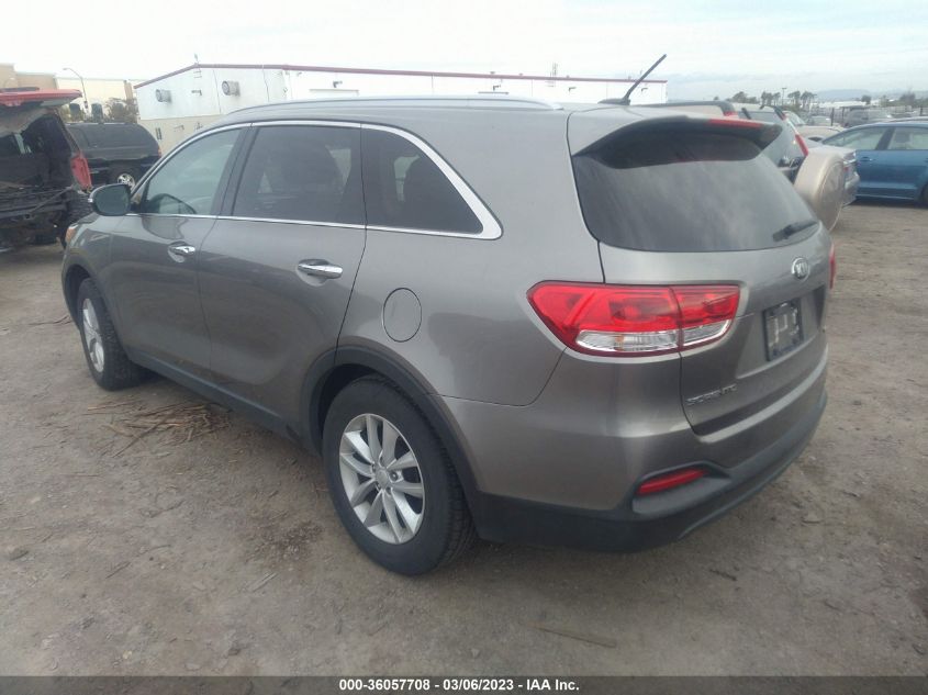 2018 KIA SORENTO LX V6 - 5XYPG4A54JG360704