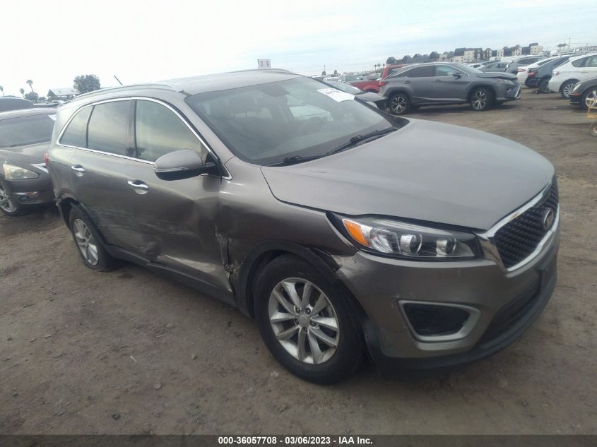 2018 KIA SORENTO LX V6 - 5XYPG4A54JG360704